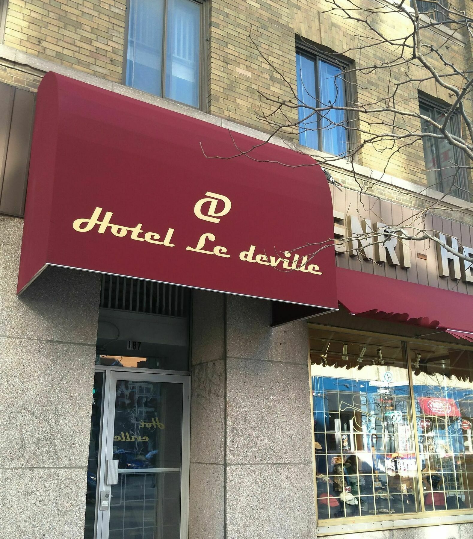 Hotel Le Deville Montreal Exterior photo